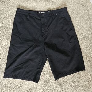 Hurley Men's Black Board Shorts, Size 30